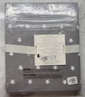 New Pottery Barn Kids Organic Star Toddler  Duvet Cover 36x50