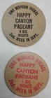 2 X 75th Anniversary Pendleton Round Up   Happy Canyon Pageant Wooden Nickel