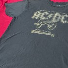 Ac dc For Those About To Rock We Salute You Black Graphic T-shirt Xl