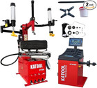 2 0 Hp Tire Machine Combo Double Assit Tire Changer Machine With Wheel Balancer