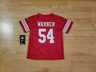 Nwt Toddler kids 2-3t 4-5t 6-7t San Francisco 49ers Fred Warner Stitched Jersey