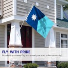 Anley Fly Breeze 3x5 Ft New Minnesota State Flag - Minnesota Mn Flags Polyester