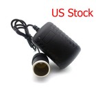 Car Cigarette Lighter Socket Ac To Dc Converter 2a 24w110-240v To 12v Ac dc