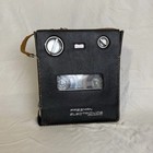 Vintage Citroen Freeman Electronics Tape Recorder Reel Model 660 Leather Case