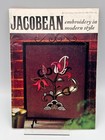 3 Vintage Mcm Embroidery Needlepoint Instruction Books W  Jacobean Transfers 