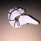 Hand Made Venetian Plague Doctor Full Face Mask  Adjustable Ribbon Ties