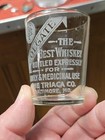 Rare Vintage Triaca Co Brewery Baltimore Md Pre-pro Etched Whiskey Shot Glass