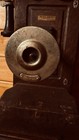 Antique Pre-1910 Wood Wall-mount Crank Telephone W  Handset  Dual Bells