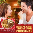 Christmas Nuts Gift Basket For Holiday Season  Premium Mixed Nut Assortment G   
