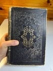 Antique Victorian 1862 Gunn   s Domestic Physician Leather Medical Book Civil War