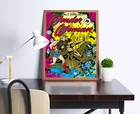 Wonder Woman No  5 Vintage Poster