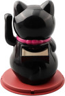 Lucky Cat  Solar Powered Automatic Waving Lucky Cat  Waving Maneki Neko Lucky   