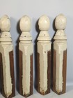 Lot 5 Antique Pine Wood Spindles 13 X 1 75 Corner Trim Farmhouse Architectural