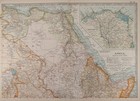 Remarkable Antique North-east Africa Map Lot Of 2     Century   Britannica C 1890s