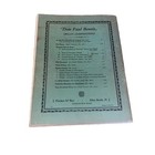 The Liturgical Organist Vol 1 Carlo Rossini Easy Organ Sheet Music Vintage