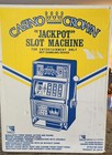 Vtg Waco Casino Crown Jackpot Novelty Slot Machine 25cents W box Japan Free Ship