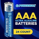 Powermax 24-count Triple Aaa Batteries  Ultra Long Lasting Alkaline Battery 