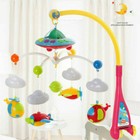 Baby Musical Crib Bed Bell Hanging Rotating Melodies 108 Songs Music Box Toys