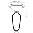 Ultra Sharp Stainless Steel Vegetable Peeler For Potatoes  All Fruits   Veggies