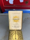 Vintage Ansonia Sun Watch W  Compass   Chart In Brass Folding Case Circa 1920