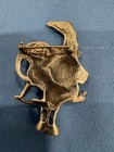 Vintage Mexico Sterling Silver Animal Safari Pin Brooch lion  Zebra  Giraff  Ele