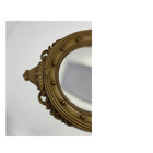 Authentic Vtg Federal Style American Eagle Porthole Convex 9    Mirror Syroco Usa