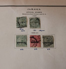 Jamaica War Tax   Official Stamps   Lot Incluses 19th Century Stamps   Wtoff