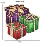 Christmas Gift Box Brooch Pin     Crystal Rhinestone Christmas Winter Holiday Gift