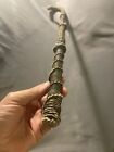 Antique Nautical Folk Art Sailor Knot Decorated Walking Stick