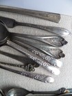 Lot  30 Pcs Vintage Silverplate  Flatware - For Crafts - As-is Condition