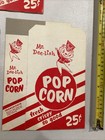 Vintage Pop Corn 3 Vintage Box Lot Mr Dee-lish Popcorn Movie Theater Lot Nos
