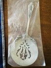 Wallace Sterling Rose Point Bon Bon Spoon 4 3 4  No Monogram New Sealed W pouch