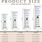 Custom Body Pillow Pillowcase Personalized Picture Text Pillow Cover Love Gift