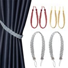 2pcs Curtain Tie Backs Thick Satin Rope Durable Home Decoration Curtain Buckle