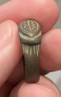 Stunning Intact Genuine Ancient Roman Bronze Ring  C  1st - 3rd Cent  Ad   2