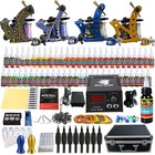 Tattoo Complete Tattoo Kit Machine Guns 54 Inks Power Supply Foot Pedal Needles