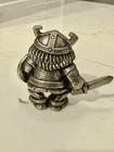 Vintage Tinn-per Pewter Norway Viking With Sword  Miniature