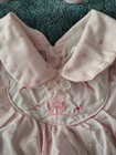 Vintage Mayfair Baby Girl Dress And Bonnet Set With Bloomers Pink  12months 