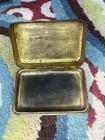 1914 Wwi Princess Mary Christmas Gift Box Tobacco Tin Brass Box Antique