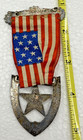 Patriotic Order Of Sons Of America Washington Camp Medal Badge Vintage