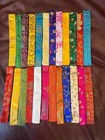 Japanese Bottleneck  Brown Stained Chopsticks W  Free Handmade Silk Holder