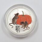 2020p 1 4oz  9999 Silver Australian Lunar Series  year Of The Mouse  Silver Coin