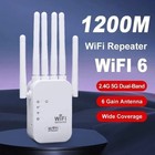 New Wifi Range Extender Repeater 1200mbps Wireless Router Signal Booster