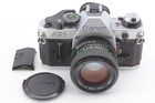 Cla d  n Mint  Canon Ae-1 Program 35mm Film Camera Nfd 50mm 1 4 Lens From Japan