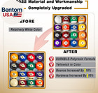 Billiard Balls Set 16 Pool Table Balls