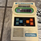 Vintage 1977 Mattel Football Electronic Handheld Video Game box  Paperwork Works