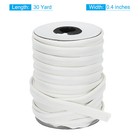 Piping Cord Trim 30 Yards 1 2 Inch Piping Tape For Sewing Fabric White