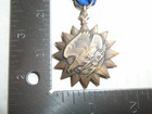 Vintage Wwii Us Army Air Medal-full Wrap Brooch  Oak Leaf  1920s-1940s Hardware