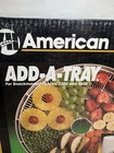 American Harvest Set Of 2 Add A Trays For Snackmaster Models 2200   2400-used
