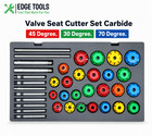 New Valve Seat Cutter Set Carbide Tipped 37 For Chevy  Ford gmc Caterpillar Tool